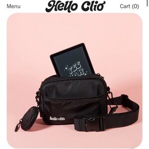 Hello Clio Purse - Black